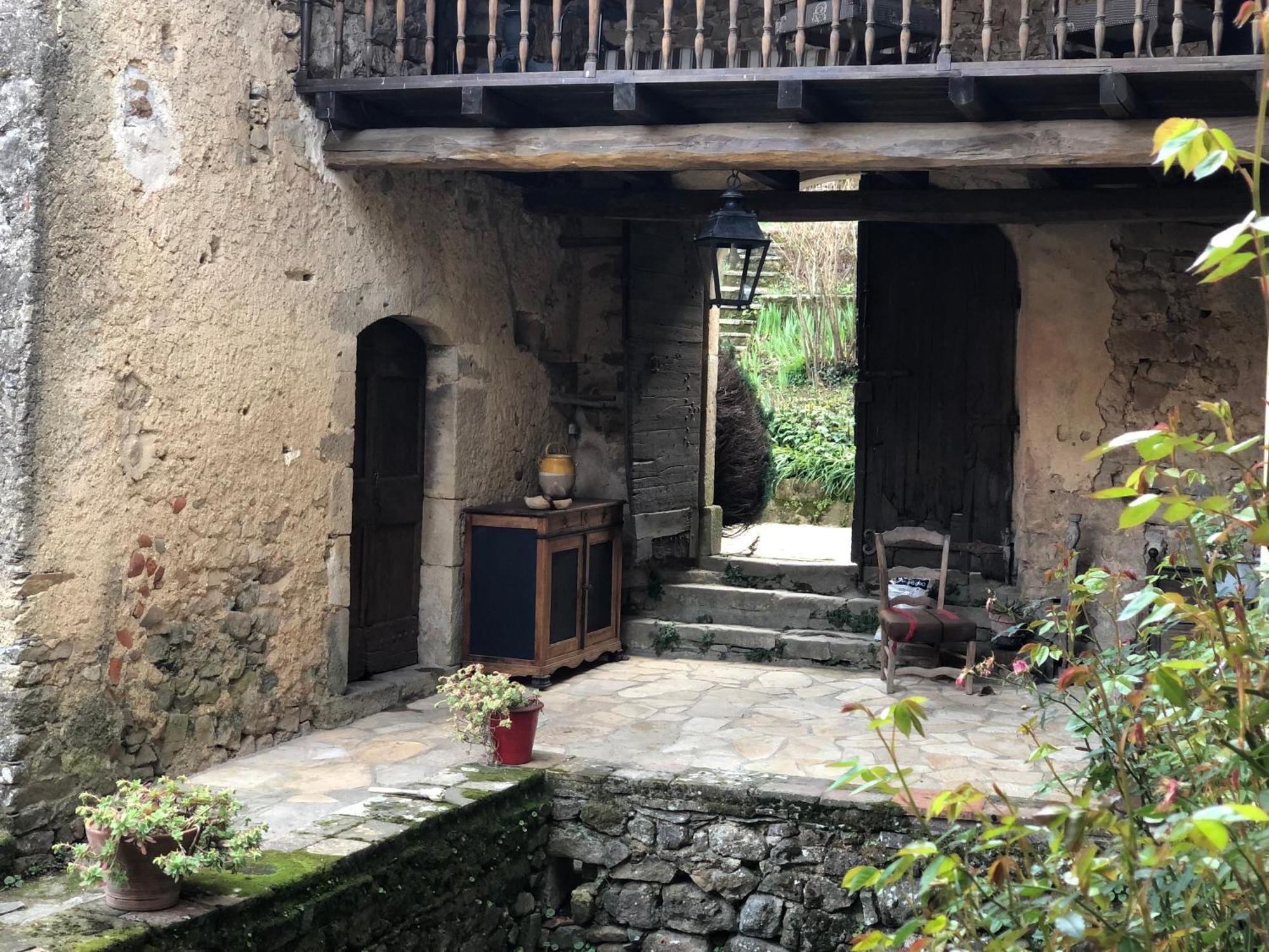 Saint-Paul-la-Coste Mas Historique Du Xve Cevennesヴィラ エクステリア 写真